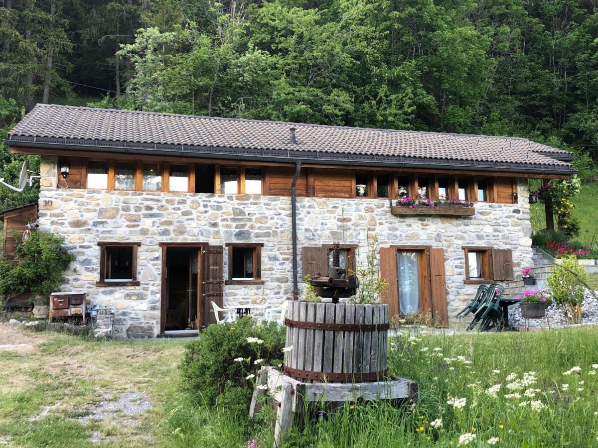 A L'Oree Du Bisse Anzère Exterior foto